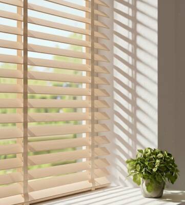 AKILLI MOTORLU AHŞAP JALUZİ, Uzaktan kontrol, Zaman ayarlı, 50mm,  % 100 orjinal ahşap jaluzi - 17