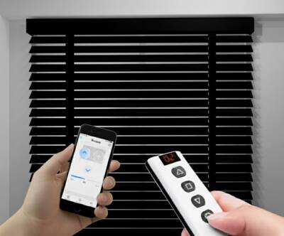 AKILLI MOTORLU AHŞAP JALUZİ, Uzaktan kontrol, Zaman ayarlı, 50mm,  % 100 orjinal ahşap jaluzi - 5