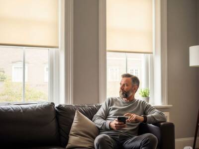 AKILLI MOTORLU STOR PERDE, Uzaktan kontrol, Zaman ayarlı - 16