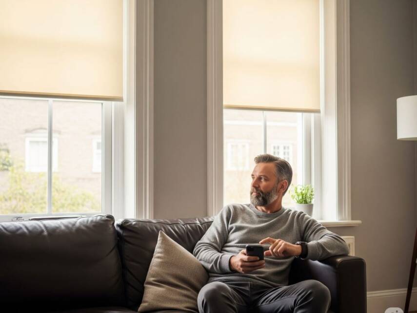 AKILLI MOTORLU STOR PERDE, Uzaktan kontrol, Zaman ayarlı - 16