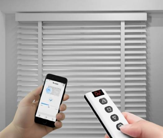 AKILLI MOTORLU AHŞAP JALUZİ, Uzaktan kontrol, Zaman ayarlı, 50mm, % 100 orjinal ahşap jaluzi - 5