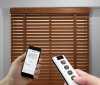 AKILLI MOTORLU AHŞAP JALUZİ, Uzaktan kontrol, Zaman ayarlı, 50mm, % 100 orjinal ahşap jaluzi - Thumbnail (7)
