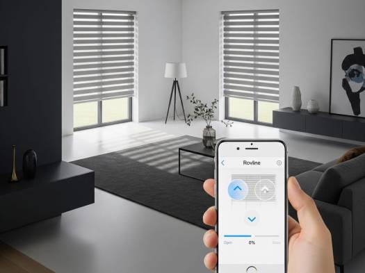 AKILLI PERDE MOTORU RV200, ZAMAN AYARLI, TUYA UYUMLU, SESLİ KONTROL, WİFİ (Stor perde zincire montaj) - 8