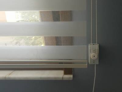 AKILLI PERDE MOTORU RV200, ZAMAN AYARLI, TUYA UYUMLU, SESLİ KONTROL, WİFİ (Stor perde zincire montaj)