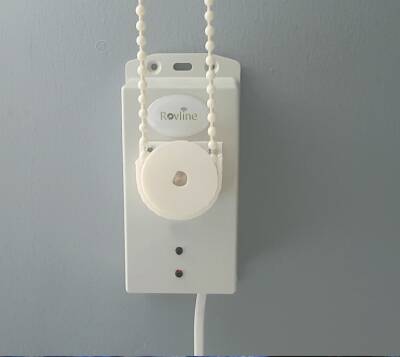 AKILLI PERDE MOTORU RV200, ZAMAN AYARLI, TUYA UYUMLU, SESLİ KONTROL, WİFİ (Stor perde zincire montaj) - 4