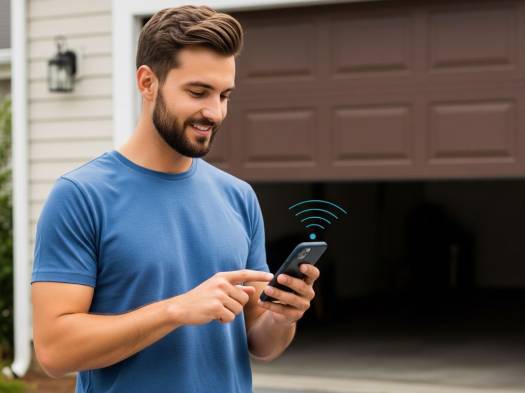 AKILLI TELEFONLA KEPENK GARAJ KAPISI KONTROL - 7