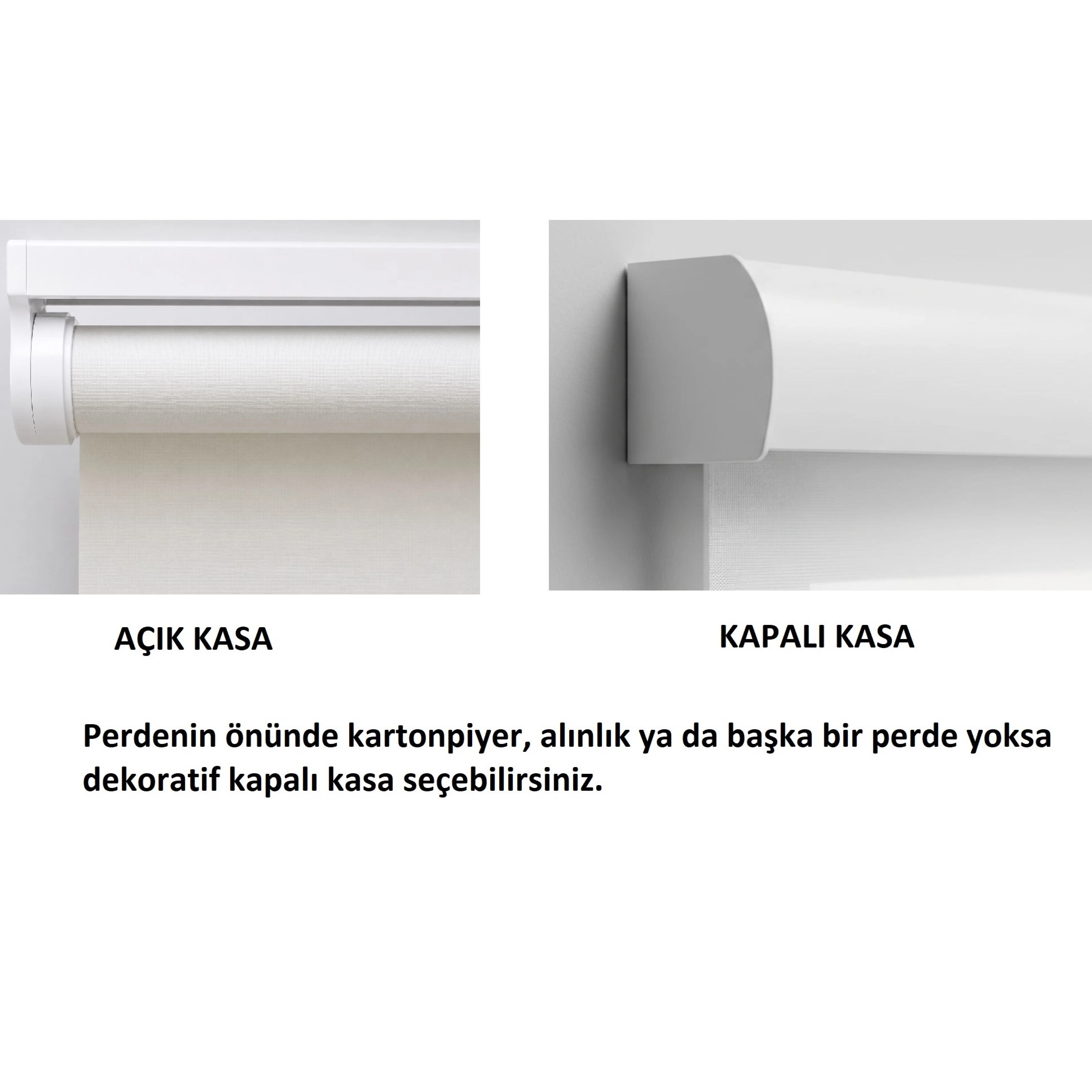 Şarjlı Motorlu Stor Perde Blackout(Karartma),  Kumanda, Telefon Ve Sesle Kontrol,  Wi-Fi+Rf, Antrasit Renk,