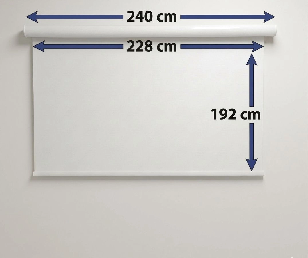 Akıllı Projeksiyon Perdesi, 240x190, Kumandalı, wi-fi+Rf, tuya uyumlu