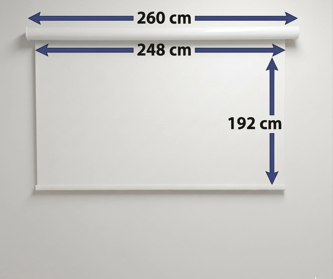 Akıllı Projeksiyon Perdesi, 260x190, Kumandalı, wi-fi+Rf, tuya uyumlu
