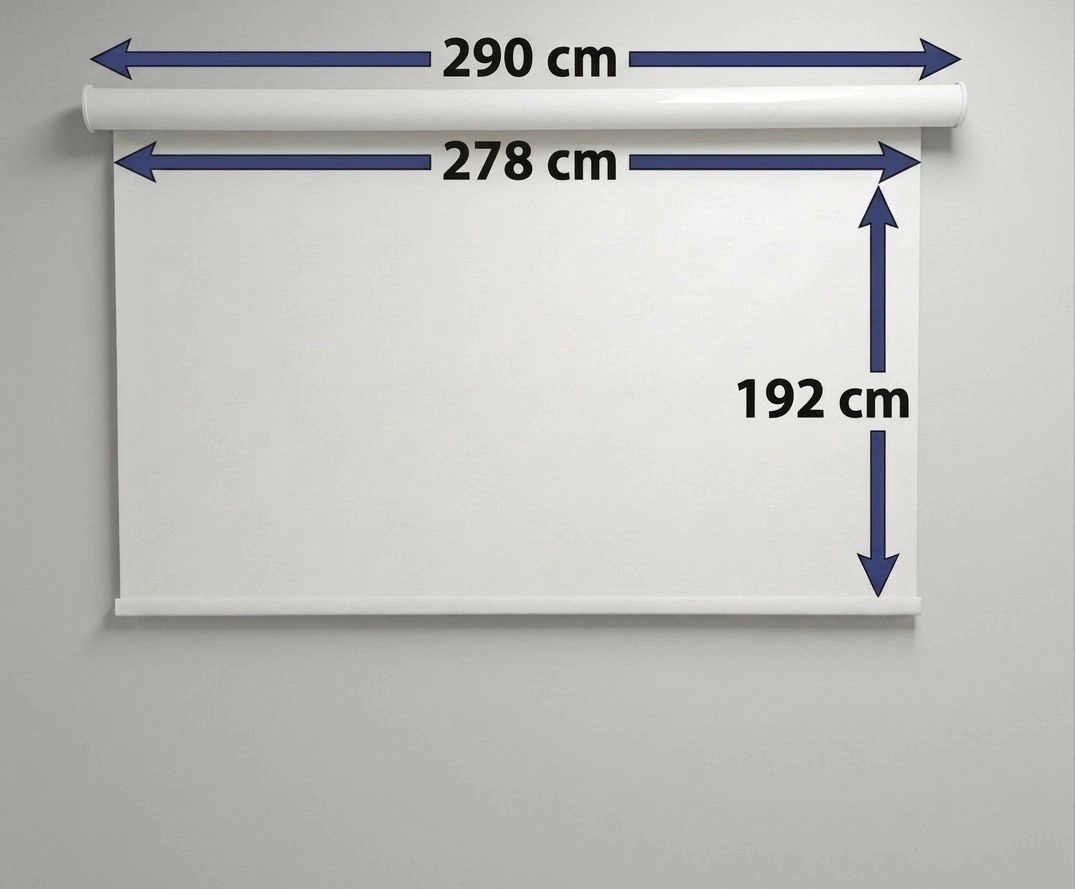 Akıllı Projeksiyon Perdesi, 290x190, Kumandalı, wi-fi+Rf, tuya uyumlu