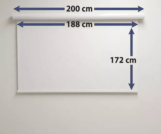 Akıllı Projeksiyon Perdesi, 200x170, Kumandalı, wi-fi+Rf, tuya uyumlu