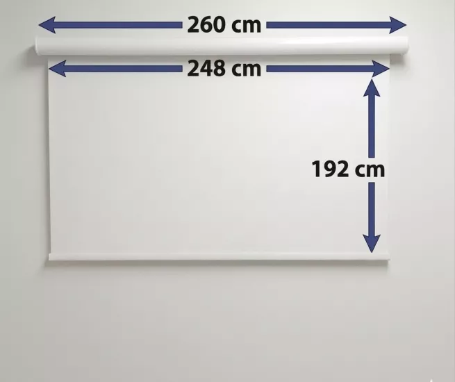 Akıllı Projeksiyon Perdesi, 260x190, Kumandalı, wi-fi+Rf, tuya uyumlu