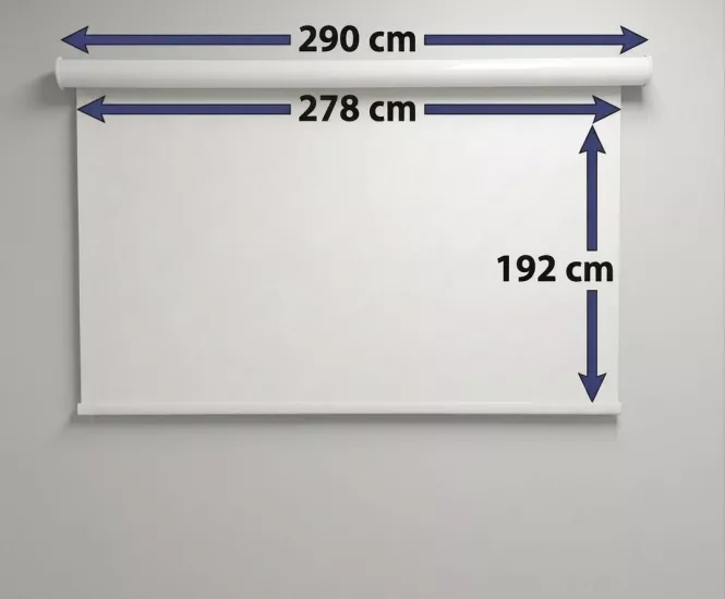 Akıllı Projeksiyon Perdesi, 290x190, Kumandalı, wi-fi+Rf, tuya uyumlu