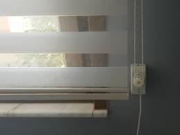 KUMANDALI AKILLI PERDE MOTORU RV200,ZAMAN AYARLI, TUYA UYUMLU, SESLİ KONTROL, WİFİ (Stor perde zincire montaj) 