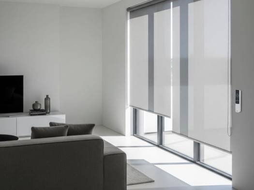 KUMANDALI AKILLI PERDE MOTORU RV200,ZAMAN AYARLI, TUYA UYUMLU, SESLİ KONTROL, WİFİ (Stor perde zincire montaj) - 4