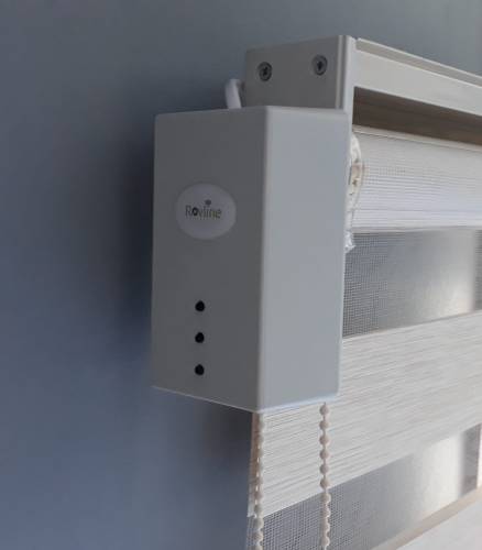 KUMANDALI AKILLI PERDE MOTORU RV500, ZAMAN AYARLI, TUYA UYUMLU ,WİFİ, SESLİ KONTROL (Stor perde Kasaya montaj) - 8