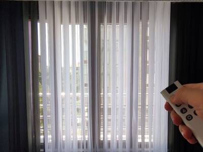 ROVLİNE AKILLI PERDE MOTORU RV400 (Dikey perde zincire montaj)  - 8