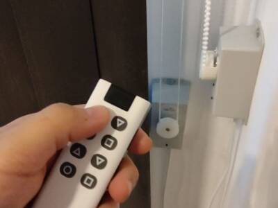 ROVLİNE AKILLI PERDE MOTORU RV400 (Dikey perde zincire montaj)  - 9